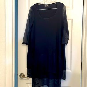 Sympli 2 piece tunic with long skirt